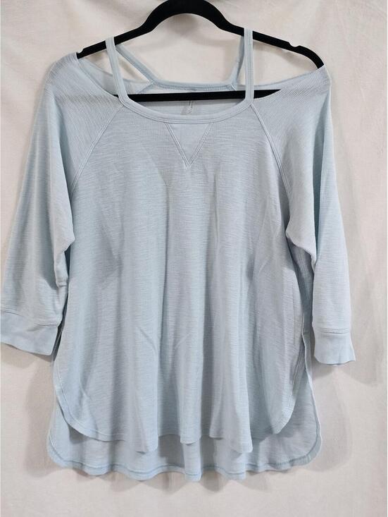 Calvin Klein Tops - Calvin Klein Performance Light Blue Long Sleeve Top Size L